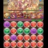 【パズドラ】ラオウ×フレイで「極限の闘技場」をクリアしている動画